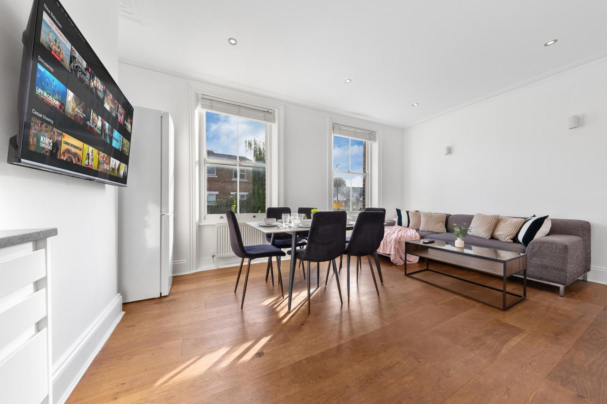 Luxury 4 Bedroom Flat With Stunning Shard View From Terrace In Central London! Next To Station, Sleeps 9 Luaran gambar